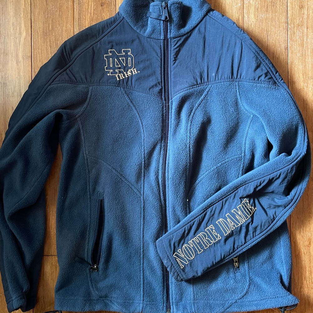 Columbia notre dame fleece